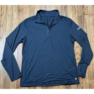 Vuori Ease Half Zip Pullover Men's Size XL Performance Shirt Navy Blue